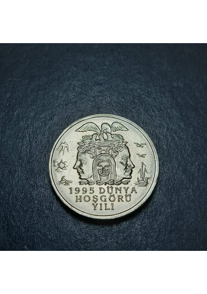 39963683A491D0B087 1995/1996 Hatıra Fao Darphane Tedavül Setinden 25/50 Bin Çil
