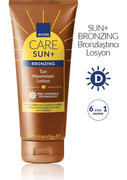 Care Sun + Bronzıng Bronzlaştırıcı Losyon 200 ml