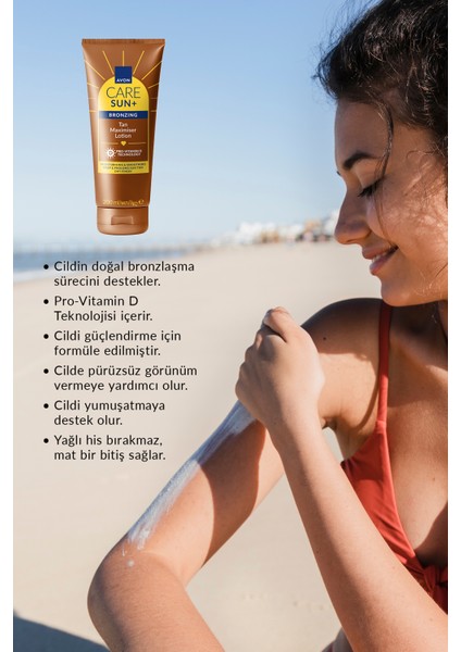 Care Sun + Bronzıng Bronzlaştırıcı Losyon 200 ml