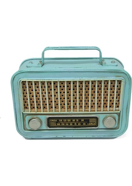 Dekoratif Metal Radyo Kumbara