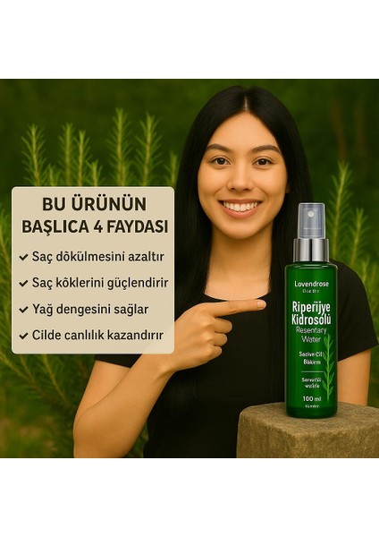 Biberiye Suyu Saç Toniği 100 ml fiyatları