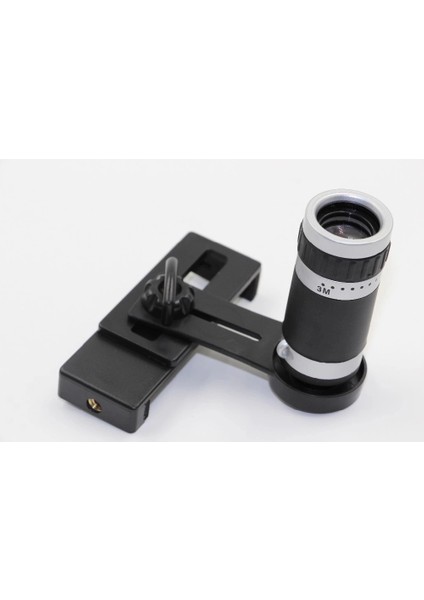 8X18 Zoom Teleskop Telefon Kamera Lensi Mini El Dürbünü