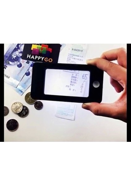 Iphone Şekli LED Işıkları ile LED AYDINLATMALI,3X5X,OKUMA Büyüteç