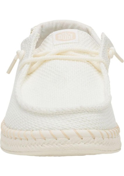 43681 Wendy Espadrille Woven Beyaz Kadın Ayakkabı modelleri