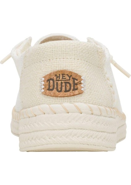 43681 Wendy Espadrille Woven Beyaz Kadın Ayakkabı fırsatları