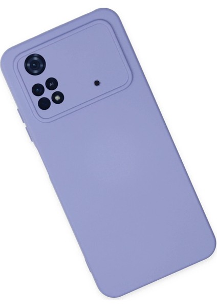 Xiaomi Poco M4 Pro 4g Kılıf Nano Içi Kadife Silikon - Lila Dpmah fiyatları