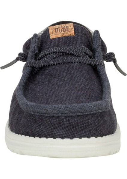43085 Wally Jute Siyah Erkek Ayakkabı