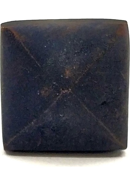 Antika Tarz Dekoratif Pirinç Piramit Kabara - 21 Mm, Oksit