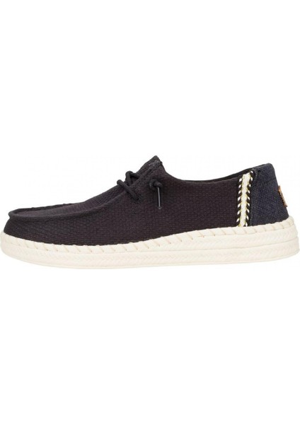 43681 Wendy Espadrille Woven Siyah Kadın Ayakkabı fiyatları