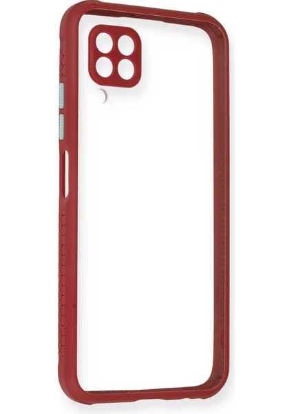 Huawei P40 Lite Kılıf Miami Şeffaf Silikon - Fuşya Dpmah