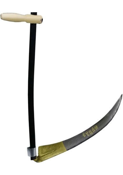 Komple Tırpan - Metal Saplı 6 Parça Set - Ahşap Elcik 85 cm