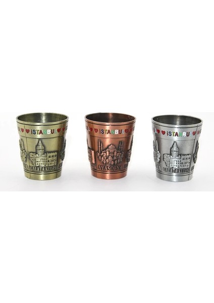 Metal Istanbul Yöresel Shot Bardak ALK3353