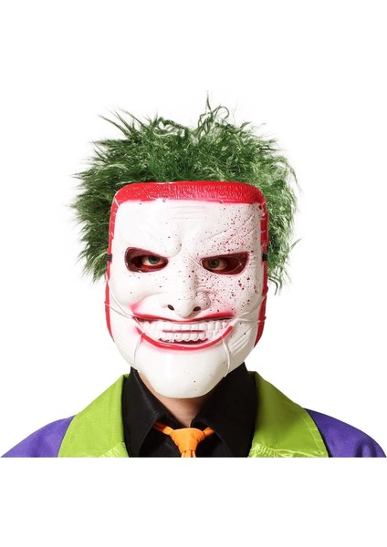 Reçine Ölüm Joker Maskesi Kanlı 23X18 cm