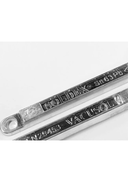 Çubuk Lehim 63-37 Vacusol 1000 gr - Sn:63 / Pb:37