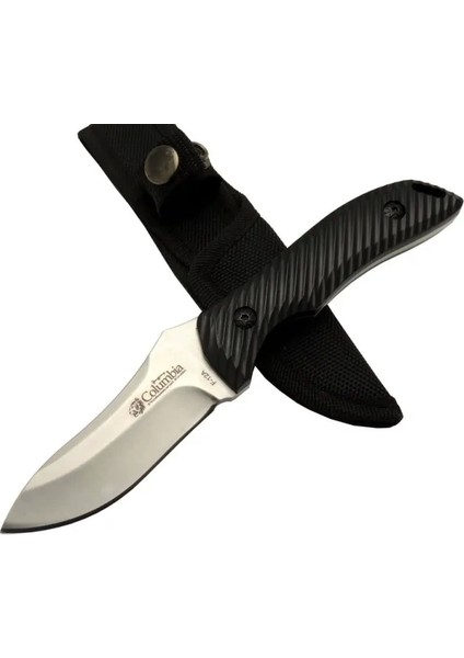 F 12A Siyah Av Bıçağı 20CM - Plastik Sap, Kılıflı