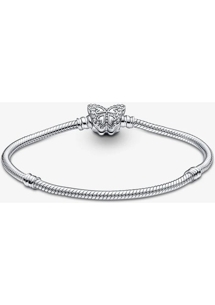 Pandora Moments Kelebek Klipsli Bileklik 925 Ayar Gümüş modelleri