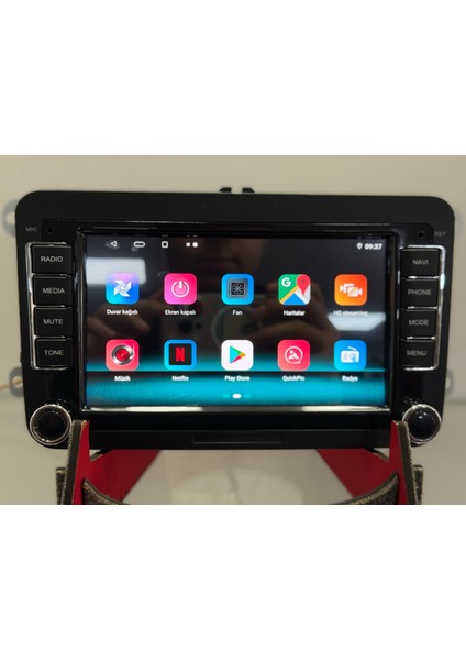 Volkswagen Golf 6 Navgiasyon Android Multimedya Carplay Double Bt