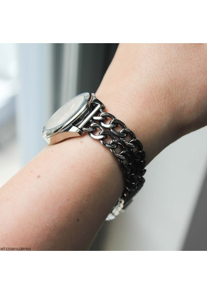 MT325001LGRYY03 Çelik Kordonlu Kadın Kol Saati fiyatları