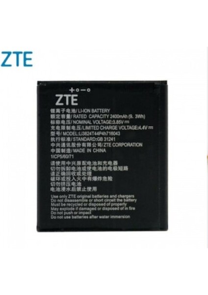 Zte Blade A520 A521 BA520 Batarya Pil LI3824T4P4H716043