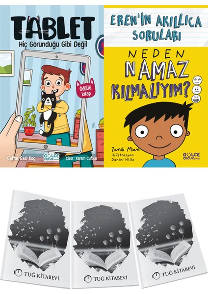 Hiç Göründüğü Gibi Değil / Tablet ve Neden Namaz Kılmalıyım - Erenin Akıllıca Soruları 2li Set + Hediyeli