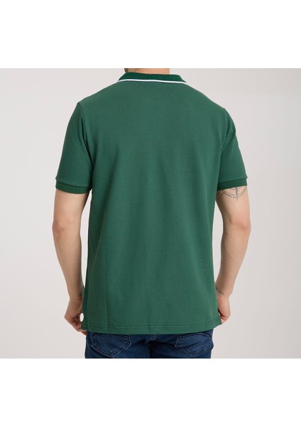Fermuarlı Yaka Nefti Regular Fit