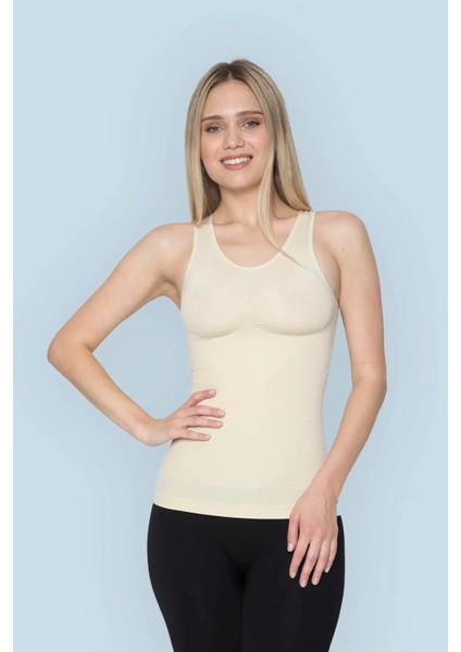 Kadın Atlet Korse Göğüs Göbek Bel Toparlayıcı Sıkilaştırıcı Şekillendirici Iki Beden Inceltici