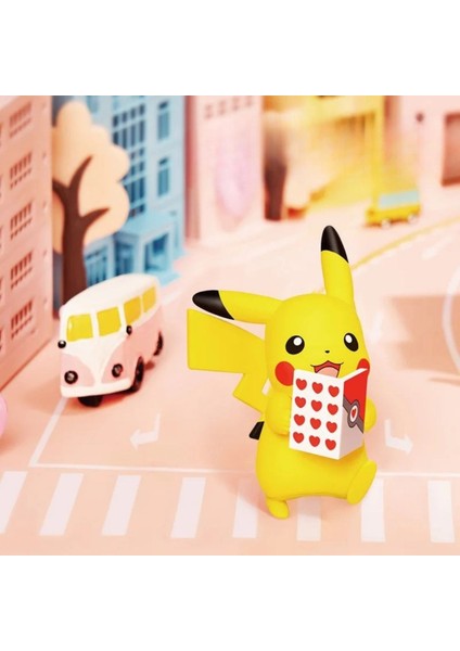 Pokemon Pikachu Kawaii Anime Figür Model 1