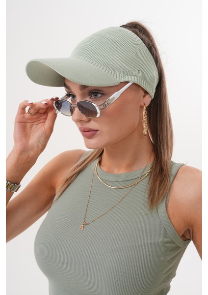 Saç Çıkartmalı Triko Vizör Şapka fiyatları