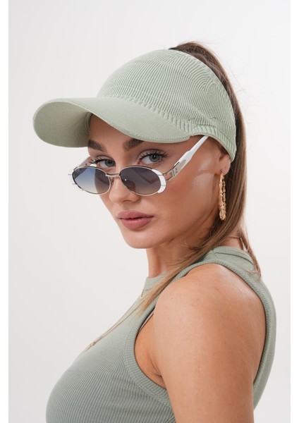 Saç Çıkartmalı Triko Vizör Şapka modelleri