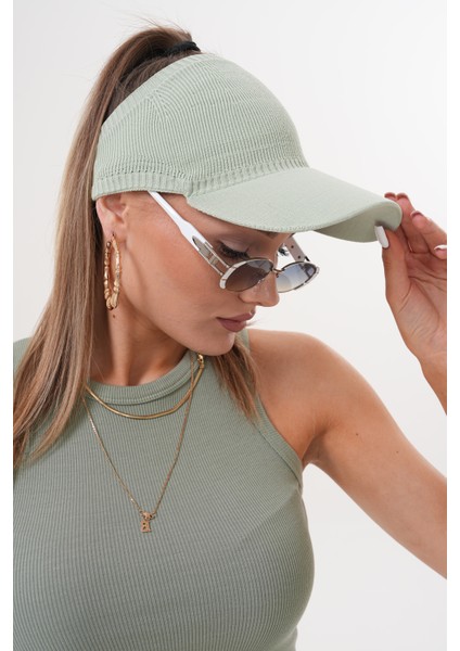 Saç Çıkartmalı Triko Vizör Şapka indirimleri