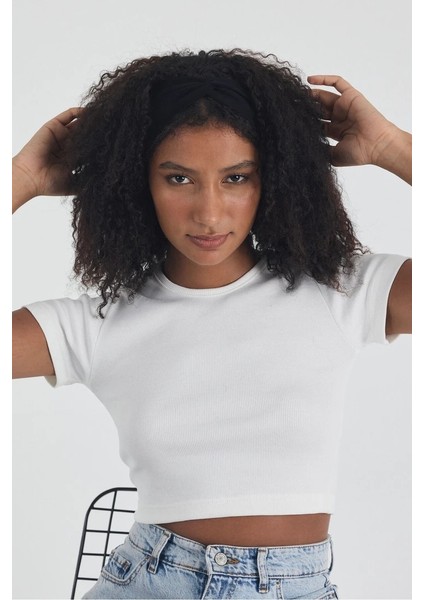 Kadın Pamuklu Penye, Kaymaz, Yumuşak, Esnek, Stilinle Öndesin Saç Bandı Bandana fiyatları