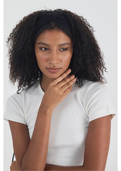 Kadın Pamuklu Penye, Kaymaz, Yumuşak, Esnek, Stilinle Öndesin Saç Bandı Bandana modelleri