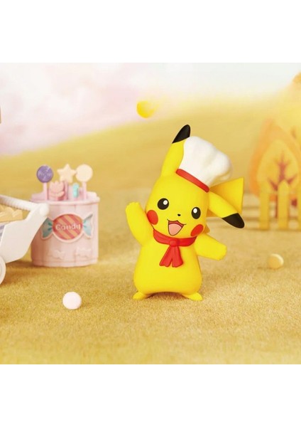 Pokemon Pikachu Kawaii Anime Figür Model 5