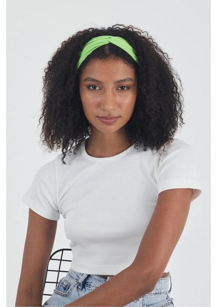 Kadın Pamuklu Penye, Kaymaz, Yumuşak, Esnek, Stilinle Öndesin Saç Bandı Bandana modelleri