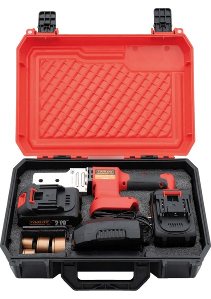 Toolux Şarjlı Boru Kaynak Makinesi 21V Çift Akülü Çantalı (MSB-001)