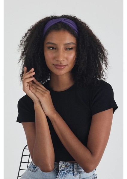 Kadın Pamuklu Penye, Kaymaz, Yumuşak, Esnek, Stilinle Öndesin Saç Bandı Bandana fiyatları