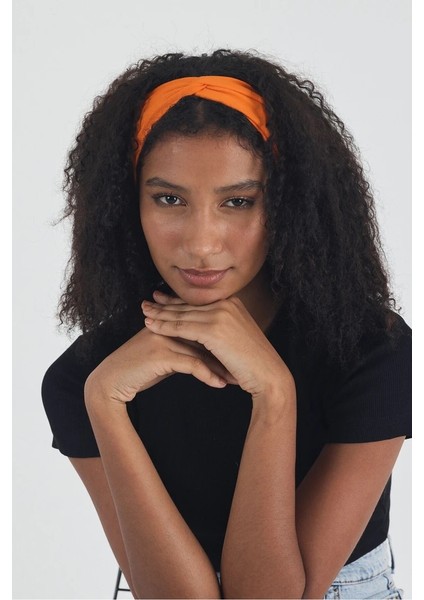 Kadın Pamuklu Penye, Kaymaz, Yumuşak, Esnek, Stilinle Öndesin Saç Bandı Bandana fiyatları