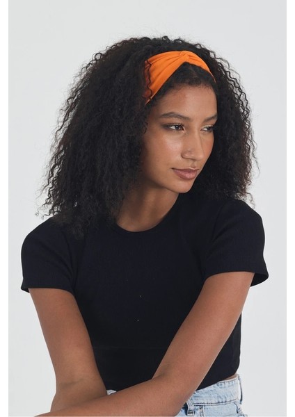 Kadın Pamuklu Penye, Kaymaz, Yumuşak, Esnek, Stilinle Öndesin Saç Bandı Bandana modelleri