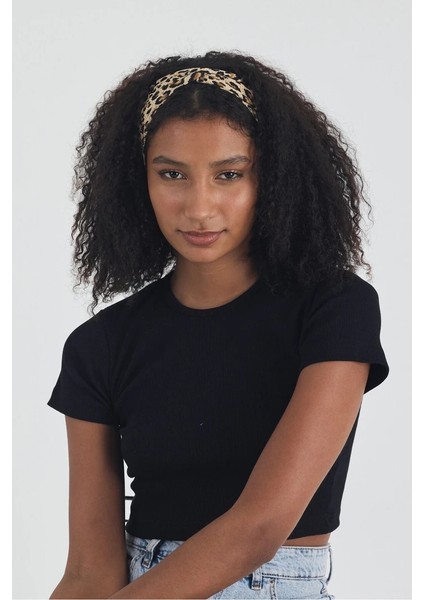 Kadın Pamuklu Penye, Kaymaz, Yumuşak, Esnek, Stilinle Öndesin Saç Bandı Bandana indirimleri