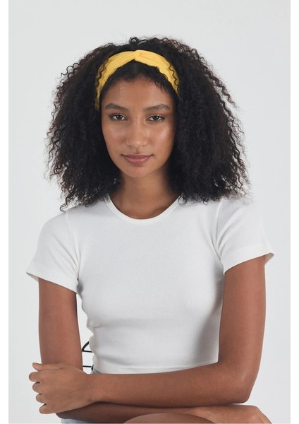 Kadın Pamuklu Penye, Kaymaz, Yumuşak, Esnek, Stilinle Öndesin Saç Bandı Bandana fiyatları