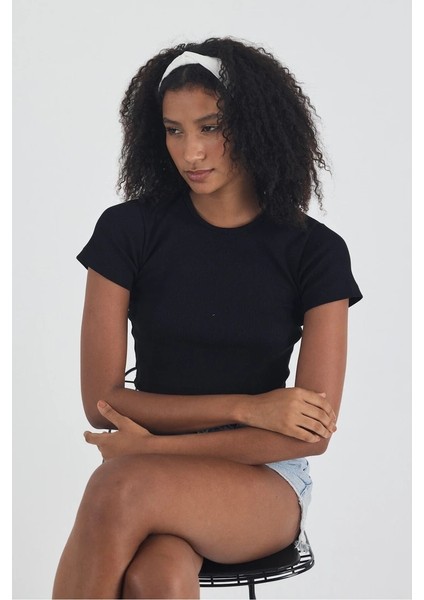 Kadın Pamuklu Penye, Kaymaz, Yumuşak, Esnek, Stilinle Öndesin Saç Bandı Bandana fırsatları