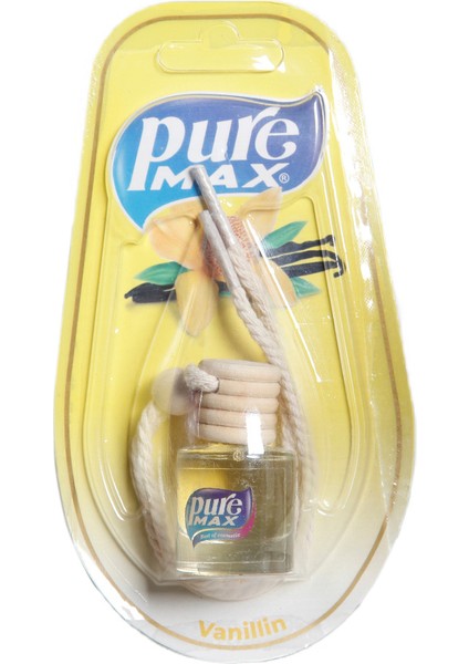 -Vanilya Esanslı Dekoratif Otomobil Kokusu 8 ml - Ipli Asma Otomobil Parfümü-Oto Kokusu