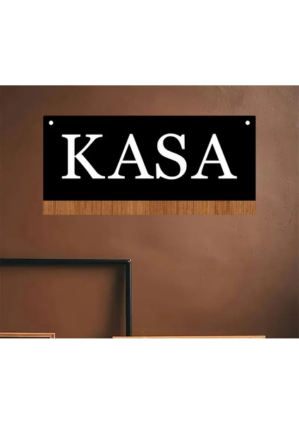 Kasa - Uyarı Levhası Tabela 30X15 cm Tek Yön 3mm Pleksi