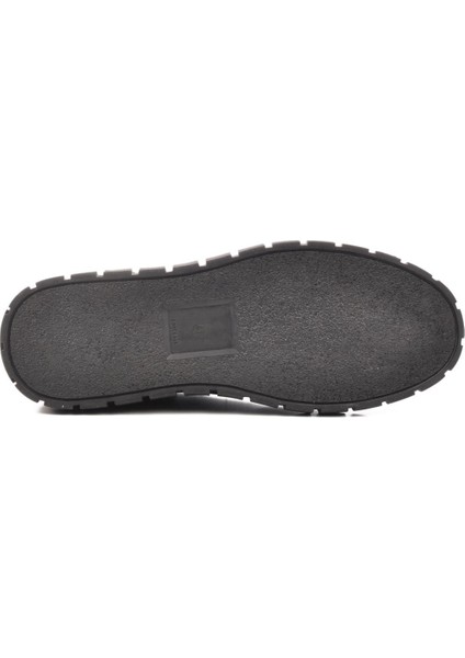 Siyah Nubuk Hakiki Deri Erkek Sneaker 2K0674-7662 M