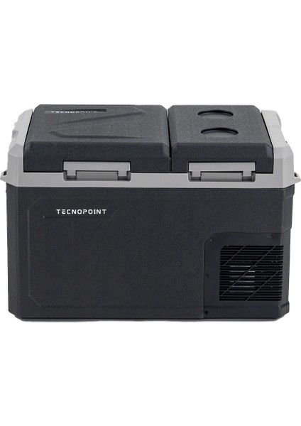 220 Volt Adaptör Hediyeli 30LT Çift Bölmeli Çift Beyin Yeni Nesil Araç Oto Buzdolabı fırsatları