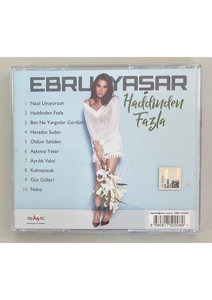 Ebru Yaşar Haddinden Fazla CD (Orjnal Dönem Baskı Cd)