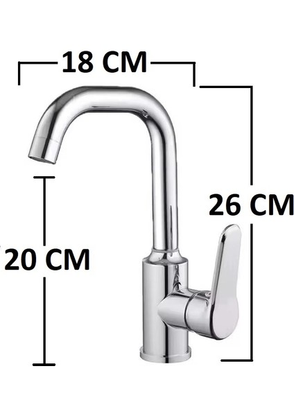 Lavabo Bataryası Krom Banyo Lavabo Musluk Ağır Prinç Gövde Döner Boru Modern Lüks Armatür Gümüş Gri indirimleri