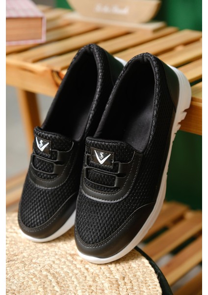 Lesa Günlük Kadın Babet Kolay Giyilebilir Hava Alabilen Hafif Rahat Esnek Spor Ayakkabı