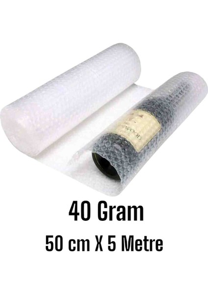 40 Gram 50 cm x 5 Metre Balonlu Naylon Patpat