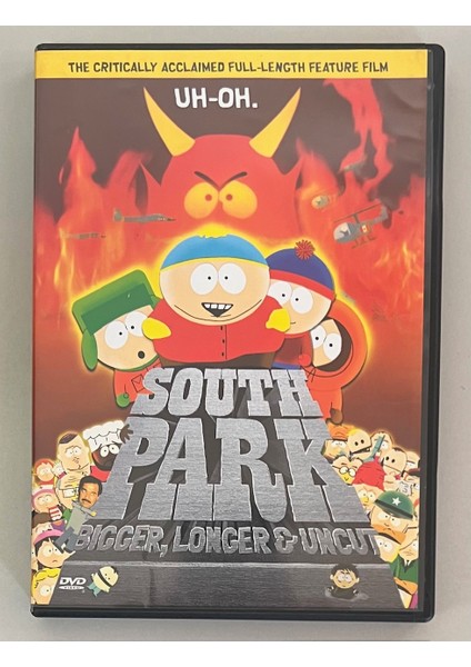 South Park Bigger Longer Uncut DVD Film Animasyon DVD (Orjnal Dönem Baskı Dvd)